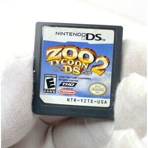 Zoo Tycoon 2 DS (Nintendo DS, 2007 Cartridge Only NO CASE OR MANUAL